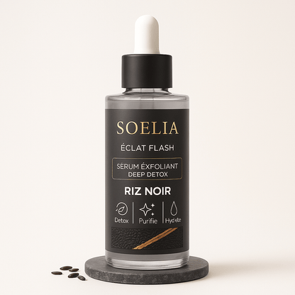 SOELIA™ - Éclat Flash | Le Sérum Coréen Exfoliant au Riz